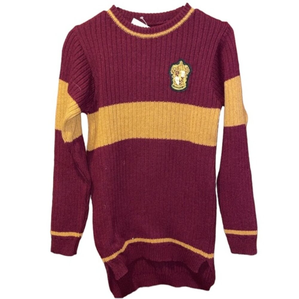 NWT Harry Potter Gryffindor Quidditch Adult XS UNISEX Sweater BRAND NEW WITH TAG